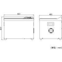 本多電子 卓上型超音波洗浄機 WTC-408 1個（直送品）
