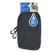 クツワ ファストレージ スマホポーチ 黒 FS102BK 1個