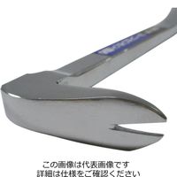 長谷伸ハンマー スチール メタルリコ 全鋼インテリアバール V型 170mm 120322 1本（直送品）