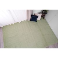 スミノエ ピースカーペット ホームミスト 江戸間3帖 1760×2610mm グリーン 4549781234120 1枚（直送品）