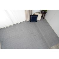 スミノエ ピースカーペット ホームミスト 江戸間3帖 1760×2610mm グレー 4549781234229 1枚（直送品）