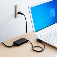 サンワサプライ ノートパソコン用ACアダプタ（65W・マルチタイプ） ACA-DC71ML 1個（直送品）