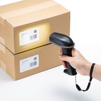 サンワサプライ Bluetooth2次元コードリーダー(ハンディタイプ) BCR-BT2D1BK 1個