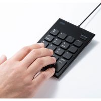 サンワサプライ 静音USBテンキー NT-23UBK 1個