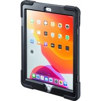 サンワサプライ iPad 10.2インチ　前面保護フィルター付耐衝撃ケース PDA-IPAD1620BK 1個（直送品）