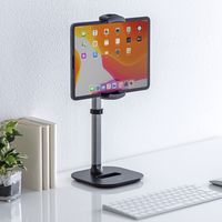 サンワサプライ タブレット用伸縮アームスタンド(高さ調節タイプ) PDA-STN39BK 1台
