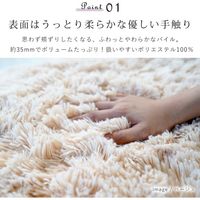 トシシミズ PZ503 トシシミズ ラグ 450×900mm ウォームグレー 4560254117740 1枚（直送品）