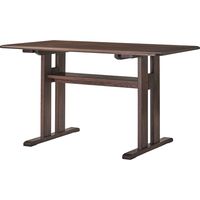 yoshikei cielo LDテーブル 幅1200×奥行700×高さ650mm ブラウン O0486 1台（直送品）