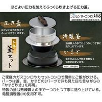 ウルシヤマ金属工業 謹製釜炊き三昧　2合炊き 4971142212063 1個（直送品）