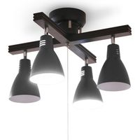 アイリスオーヤマ 4灯シーリングライト クロスタイプ CL-4E26CW-DH 1台（直送品）