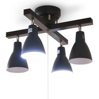 アイリスオーヤマ 4灯シーリングライト クロスタイプ CL-4E26CW-A 1台（直送品）