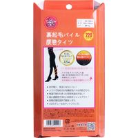 トレイン 女の欲望 裏起毛パイル腹巻タイツ 220デニール ブラック M-Lサイズ 1枚入×5セット（直送品）