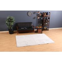 不二貿易 洗えるラグ ライトグレイ 1400×2000mm ライトグレー 37511（直送品）