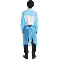 アーテック 袖付ビニールエプロン(10枚組) 51409 感染対策 介護 使い捨てエプロン そで付 袖あり 衛生 清掃 調理 1セット