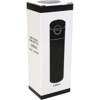 前畑 ワンタッチミニボトル 140ml ブラック 52536 1セット(2本)（直送品）
