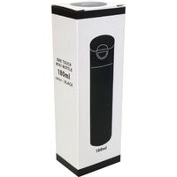 前畑 ワンタッチミニボトル 180ml ブラック 52541 1セット(2本)（直送品）