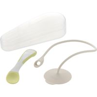 リッチェル おでかけランチくん 落とさないスプーンホルダー ケース・スプーン付　1セット入×6セット（直送品）