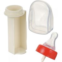 リッチェル おでかけランチくん 液体ミルク用乳首 6カ月から用 クロスカット　1個入×8セット（直送品）