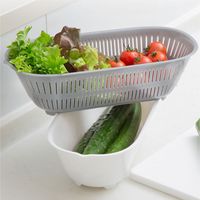 長ザル&ボウルセット グレー KK-304　1セット入×20セット 小久保工業所（直送品）