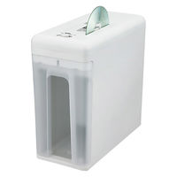 ナカバヤシ パーソナルシュレッダー ノイズレス スリム ライトグレー マイクロクロスカット NSE-NLM02LG