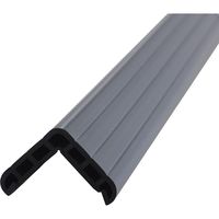 OMSORG(オムソリ) ショックガード(両端キャップ付) ブラック 65×1m 清水 5セット（直送品）