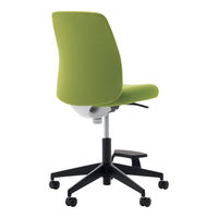 【組立設置込】コクヨ　オプティ　ハイタイプ　肘なし　ライトオリーブ　1脚（直送品）