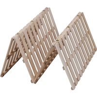 不二貿易 四つ折りすのこベッド 幅1000×奥行2000×高さ25mm 94188 1台（直送品）