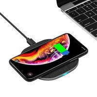 Qi充電器 ワイヤレス充電 10W急速充電/ファーストワイヤレスチャージャーType/TS01 VV-TS01-Qi 1個 Vodaview