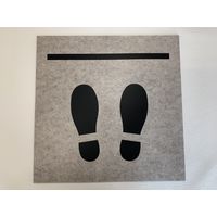 フェアトーン SDタイル ソーシャルディスタンス用 OTタイル 500×500mm SD-012 1セット(10枚入)（直送品）