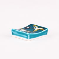 青郊 九谷焼 箸置 鶴 HC-03-32p 32個（直送品）