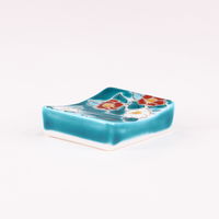 青郊 九谷焼 箸置 椿 HC-27-16p 16個（直送品）