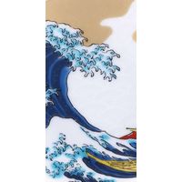 青郊 【九谷焼】縁起豆皿コレクション 吉祥 波 KSO-323-16p 16個（直送品）