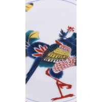 青郊 【九谷焼】豆皿名品コレクション 古九谷色絵鳳凰文 MC-02-16p 16個（直送品）