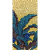 青郊 【九谷焼】豆皿名品コレクション 吉田屋万年青図 MC-18-32p 32個（直送品）