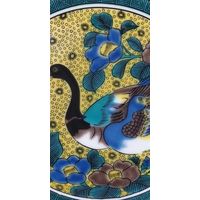 青郊 【九谷焼】豆皿名品コレクション 吉田屋双鴨図 MC-30-32p 32個（直送品）