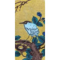 青郊 【九谷焼】豆皿名品コレクション 吉田屋鷺に柳図 MC-31-8p 8個（直送品）