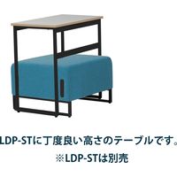 藤沢工業 FRENZ LDPシリーズ ローカウンター 幅700×奥行400×高さ675mm ブラック LDP-LT0740-BK 1台（取寄品）