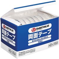 ジョインテックス 両面テープ 15mm×20m 10個 B049J-10 1箱