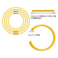 ジョインテックス 輪ゴムNo.18 100g B106J 1箱