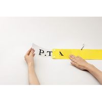 ジョインテックス 腕章 安全ピン留 黄 B395J-PY 1枚