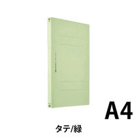 ジョインテックス フラットファイルA4S 緑10冊 D017J-GR 1パック
