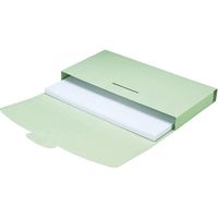 ジョインテックス 紙製ケースファイルA4 3個入 緑 D072J-GR 1パック