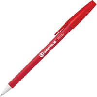 ジョインテックス ラバーボールペン 赤10本 H022J-RD-10 1箱