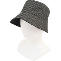 ヤマショウ 婦人リバーシブルハットツバ小さめタイプ ブラック YCH-035BK 1個（直送品）