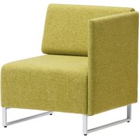 藤沢工業 FRENZ LDPシリーズ ラウンジスツール 幅639mm イエローグリーン LDP-ST-BA-A-WH 1台（取寄品）