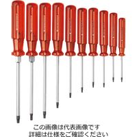 ピービ―スイスツールズ 10本組 クラシックハンドル ヘクスローブドライバーセット ペーパーボックス入 1402.CBB 1セット（直送品）