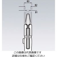 KNIPEX 8602ー250SB プライヤーレンチ 1丁（直送品）