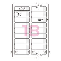 コクヨ はがきサイズで使い切りやすい<ふせんラベル>（18面・イエロー）KPC-PSF18-50Y 1袋（50枚入）