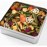 【簡易包装】徳永製菓　豆徳　野菜チップス缶MYC-C4M（直送品）