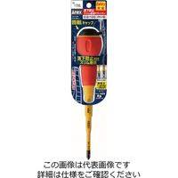 アネックスツール NO.1785ー2X100 落下防止絶縁ドライバー +2X100 1本（直送品）